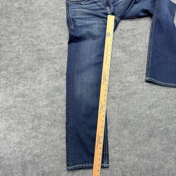 BKE Jeans Mens 28x30 Aiden Boot Stretch Jean Embroidered Denim Western Cowboy - Picture 7 of 9